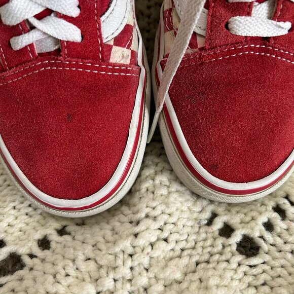 Vans Old Skool red checkered sneakers - Picture 9 of 9